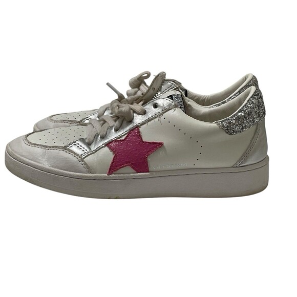 Vgt Havana VH EST 1954 Sneakers Shoes Women's Fashion Pink Star Size 6 W/ Zipper - Picture 3 of 8